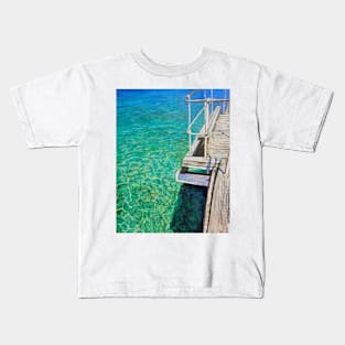 Aquamarine Delight Kids T-Shirt